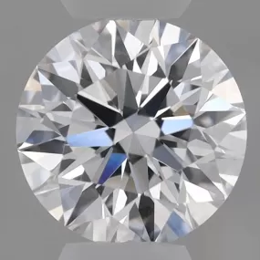 0.51-Carat Round Shape Lab Grown Diamond