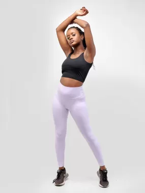 Ava Fitness Bella Workout Leggings - Light Purple