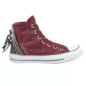 Converse CT Tri Zip Hi Red Womens Plimsolls