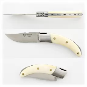 Corsican Rondinara Folding Knife - Cattle Bone