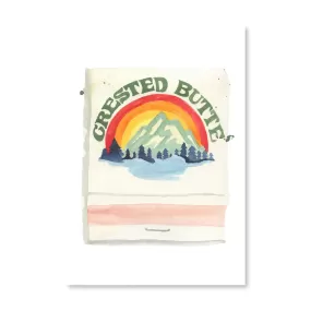 Crested Butte Matchbook