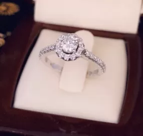 Diamond engagement ring