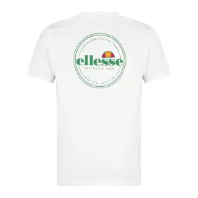 Ellesse Liammo Graphic T-Shirt White/Green