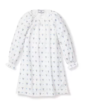 Girl's Twill Delphine Nightgown | Happy Hanukkah