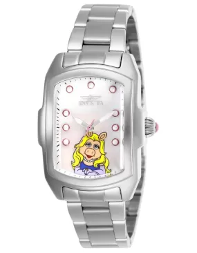 Invicta Disney Limited Edition Womens Watch - Miss Piggy - Stainless Steel - MOP