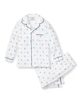 Kid's Twill Pajama Set | Happy Hanukkah