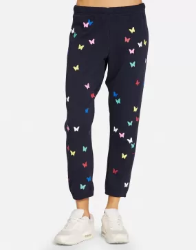 Lauren Moshi Alana Mini Butterflies Sweatpants