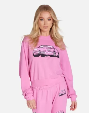 Lauren Moshi Spalding Barbie Convertible Sweatshirt