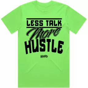 LESS TALK : Neon Green Sneaker Tees Shirt