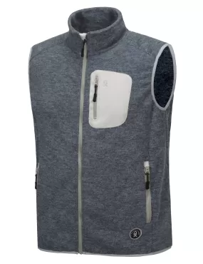 Men's Fleece Vest Full Zip Lightweight Vest