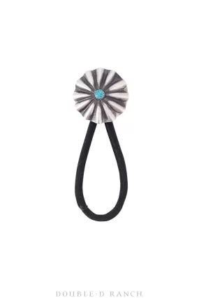 Miscellaneous, Hair Tie, Concho, Turquoise, 387