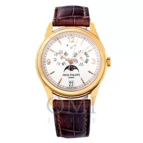 Patek Philippe Annual Calendar 5146R 39MM White Dial With Leather Bracelet