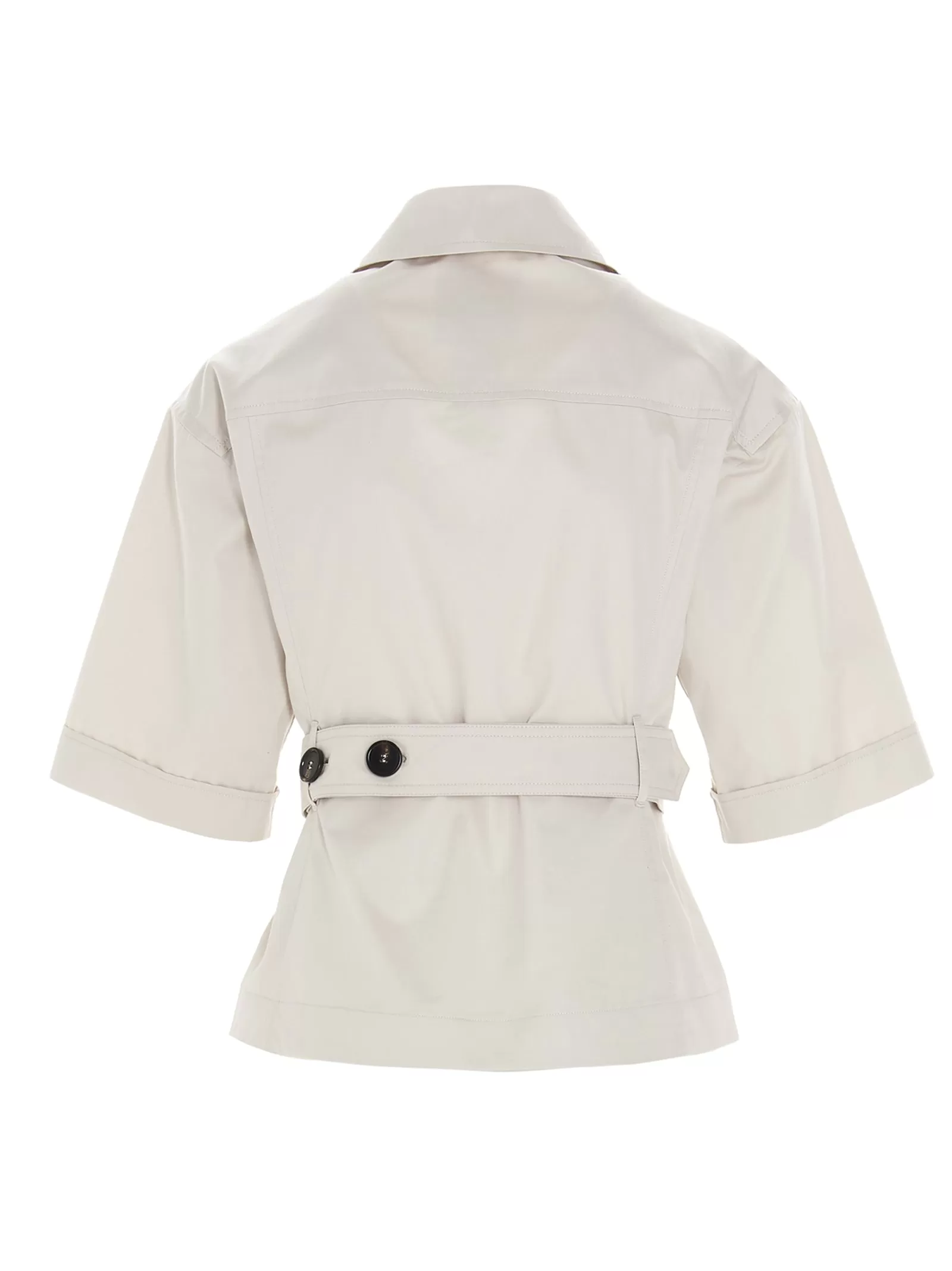 'S Max Mara Rea Belted Short Sleeve Shirt