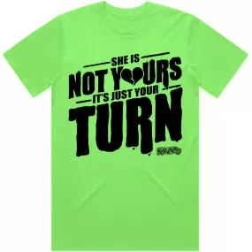 SINYIJYT : Neon Green Sneaker Tees Shirt