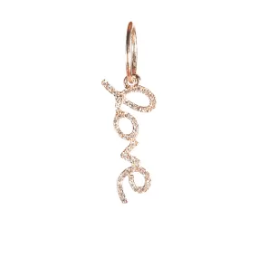 S.Row Designs 14K Diamond Love Charm