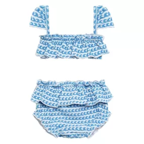 Wave Repeat Mini Cabana Bikini Set