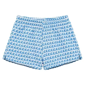 Wave Repeat Mini Swim Trunk