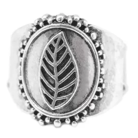 What a ReLEAF Silver Ring