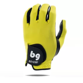 Yellow Spandex Golf Glove